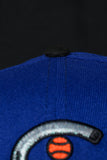 NEW ERA "D ROSE" CHICAGO WHITE SOX FITTED HAT (DARK ROYAL/BLACK/PINK)