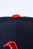 NEW ERA "MONEY MITCH" OAKLAND A'S  FITTED HAT (NAVY/SCARLET)