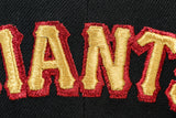 NEW ERA "FINAL ZILLA” SAN FRANCISCO GIANTS  FITTED HAT (BLACK/RIFLE GREEN/RED)