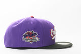 NEW ERA "DUNK CONTEST" OAKLAND ATHLETICS FITTED HAT (PURPLE/BLACK/RED)