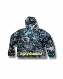 INDIVIDUALIST "DRIP CAMO" NYLON SHELL BEACH JACKET (MULTI)