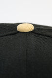 NEW ERA "PRAY 4 PARIS” BUFFALO BISONS FITTED HAT (BLACK/VEGAS GOLD)