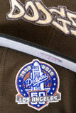 NEW ERA "DELIVER" LOS ANGELES DODGERS FITTED HAT (BURNT WOOD/BLACK/FADED BLUE)