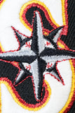 NEW ERA "SCAT" SEATTLE MARINERS FITTED HAT (BLACK/RED/YELLOW)