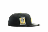 NEW ERA "DOCK ELLIS" PITTSBURGH PIRATES FITTED HAT (BLACK/YELLOW)