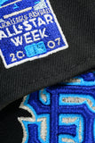 NEW ERA "ICE MAN” SAN FRANCISCO GIANTS  FITTED HAT (BLACK/TEAL)
