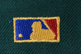 NEW ERA "TURFY LARUSSA" OAKLAND A'S FITTED HAT (DARK GREEN WOOL)