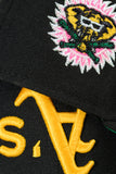 NEW ERA "SHMOP” OAKLAND A'S FITTED HAT (BLACK/YELLOW)