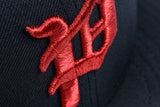 NEW ERA "48 LAWS” PHILADELPHIA PHILLIES FITTED HAT (NAVY/SONGBIRD BLUE)