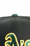 NEW ERA "BASH BRO'S 2.0” OAKLAND A'S FITTED HAT (BLACK/DARK GREEN)