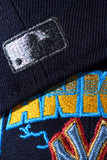 NEW ERA "WILD STYLE" NEW YORK YANKEES FITTED HAT (NAVY/BLACK)
