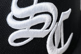 SFC X NEW ERA  "SC OLD E" FITTED HAT (BLACK/WHITE)