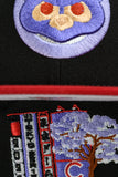 NEW ERA "KONAN” CHICAGO CUBS FITTED HAT (BLACK/H RED/TULIP LAVENDER)