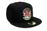 NEW ERA "SPIDER" SAN FRANCISCO SPIDERS FITTED HAT (BLACK/RED)