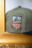 NEW ERA "ART" SAN FRANCISCO GIANTS FITTED HAT (NEW OLIVE/BLACK)