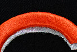 NEW ERA "ICKEY SHUFFLE" CINCINATTI REDS FITTED HAT (BLACK/ORANGE)