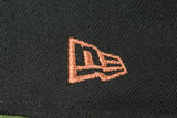 NEW ERA "UNDFTD” SAN FRANCISCO GIANTS  FITTED HAT (RIFLE GREEN/BLACK/RUST ORANGE)