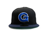 NEW ERA "G BOYZ" GEORGETOWN HOYAS FITTED HAT (BLACK/NAVY/GREY)