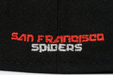 NEW ERA "SPIDER" SAN FRANCISCO SPIDERS FITTED HAT (BLACK/RED)