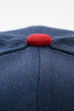 NEW ERA "POLO SWEATER 2.0" BLACKHAWKS FITTED HAT (NIGHTSHIFT NAVY/BLACK/ H RED)