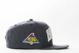 NEW ERA "ARCH SHELL"  LAS VEGAS RAIDERS FITTED HAT (HEATHER BLACK)