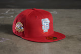 NEW ERA "GOLDEN GATE" SF GIANTS FITTED HAT (BRICK RED)