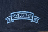 SFC "MONOGRAM" NEW ERA FITTED HAT (NAVY/OCEANSIDE BLUE)