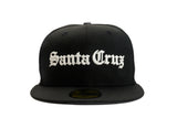 SFC X NEW ERA "OLD E" FITTED HAT (BLACK/GRAPHITE)