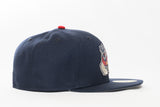 NEW ERA "TARK" FRESNO BULLDOGS FITTED HAT (NIGHTSHIFT NAVY/SCARLET)