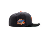 NEW ERA "UNTIL THE NIGHT COME" SAN FRANCISCO GIANTS  FITTED HAT (STORM GREY/BLACK)