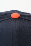 NEW ERA “TUNNEL VISION” LAS VEGAS RAIDERS FITTED HAT (NAVY/BLACK/ORANGE)