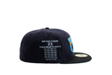 NEW ERA "WILD STYLE" NEW YORK YANKEES FITTED HAT (NAVY/BLACK)