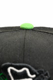NEW ERA "MUTA" CHICAGO BLACKHAWKS FITTED HAT (BLACK/RED)
