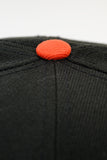 NEW ERA "BAY FOG” SAN FRANCISCO GIANTS  FITTED HAT (BLACK/ORANGE)