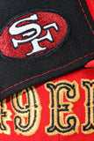 NEW ERA "DIAMOND TURF” SAN FRANCISCO 49ERS FITTED HAT (RED/BLACK)