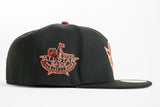 NEW ERA "BLOODY SHIELDS" OTTOWA SENATORS FITTED HAT (BLACK/ HRED)