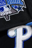 NEW ERA "PHANTOM" PHILADELPHIA PHILLIES FITTED HAT (BLACK/INDIGO BLUE)