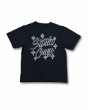 SFC "SC SCRIPT VINTAGE" HEAVYWEIGHT TEE (LIMO BLACK)