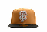 NEW ERA "MISSING JEWEL" SAN FRANCISCO GIANTS FITTED HAT (BRONZE/BLACK/CHROME)