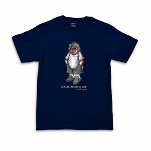 SFC "LURKED BEAR" TEE (NAVY)