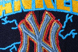 NEW ERA "WILD STYLE" NEW YORK YANKEES FITTED HAT (NAVY/BLACK)