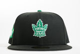 NEW ERA "OG" TORONTO MAPLE LEAFS FITTED HAT (BLACK/GREEN)