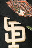 NEW ERA "UNDFTD” SAN FRANCISCO GIANTS  FITTED HAT (RIFLE GREEN/BLACK/RUST ORANGE)