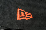 NEW ERA "CITY NIGHTS” SAN FRANCISCO WARRIORS FITTED HAT (BLACK/ORANGE)