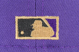 NEW ERA "ARACHNOPHOBIA" OAKLAN A'S FITTED HAT (PURPLE/DARK GRAPHITE/PINK)