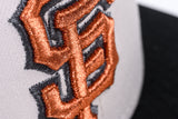 NEW ERA "DIRTY" SAN FRANCISCO GIANTS FITTED HAT (STONE/BLACK)
