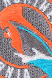 NEW ERA "BAY WATERS” SAN JOSE SHARKS FITTED HAT (DARK GRAPHITE/ORANGE)