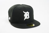 NEW ERA "DECADES" DETROIT TIGERS FITTED HAT (BLACK/GLOW WHITE)