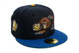NEW ERA "PAVILLION” VANCOUVER GRIZZLIES FITTED HAT (NAVY/SONGBIRD BLUE)