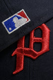 NEW ERA "48 LAWS” PHILADELPHIA PHILLIES FITTED HAT (NAVY/SONGBIRD BLUE)